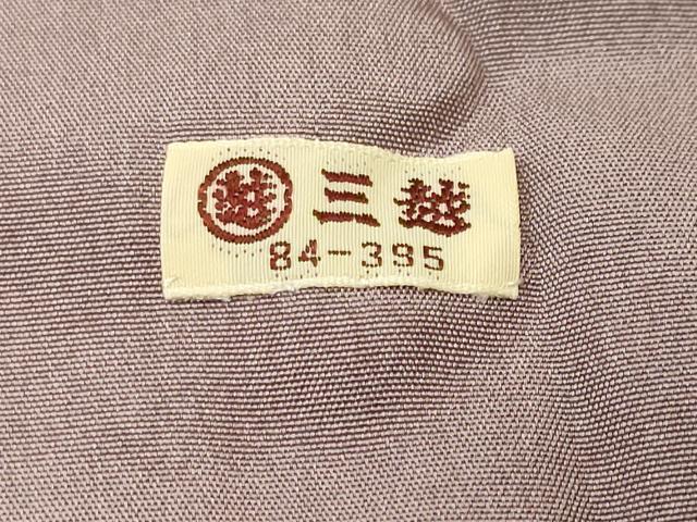 平和屋着物■上質な小紋 枝花間道 金彩 三越扱い 正絹 逸品 CABK3962ev