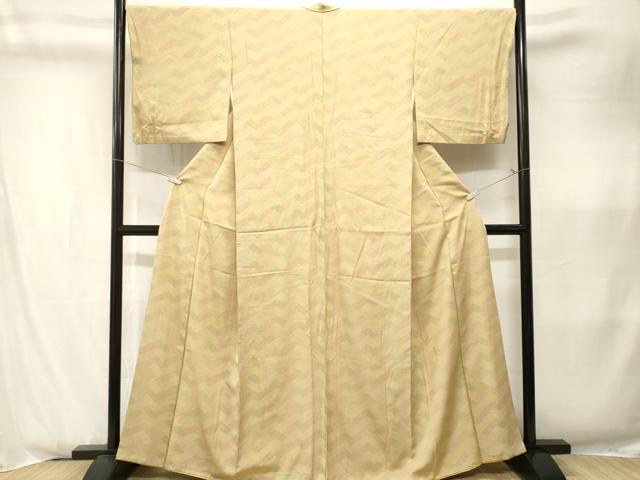 平和屋着物■上質な小紋 吉祥文 正絹 逸品 CABK3973ev