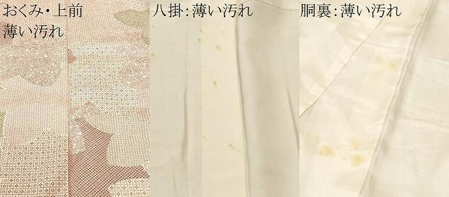 平和屋着物■江戸小紋 寄せ小紋柄 正絹 逸品 CABK4007ev