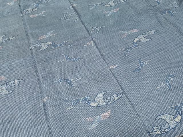 平和屋着物■本場大島紬 7マルキ 飛鳥文 正絹 逸品 CABK4018ev