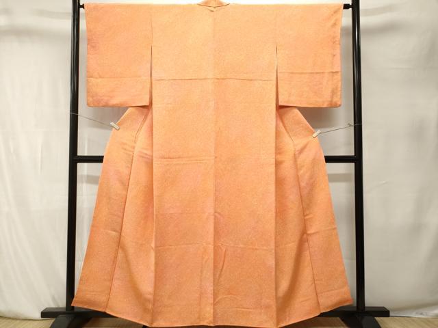 平和屋着物■上質な小紋 霰霞文 暈し染め 正絹 逸品 CABK4073ev