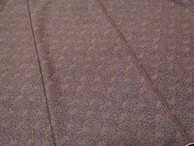 平和屋着物■江戸小紋 唐草飛鳥文 正絹 逸品 CABK4081ev