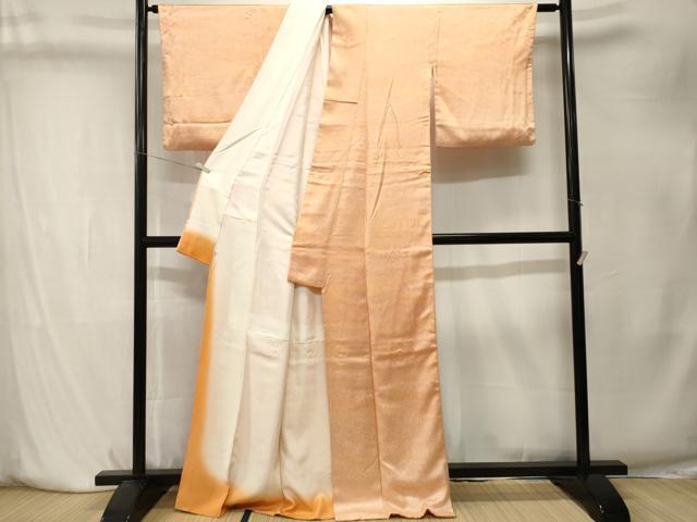 平和屋着物■上質な小紋 大小あられ 暈し染め 西部百貨店扱い 正絹 逸品 CABK4203ev