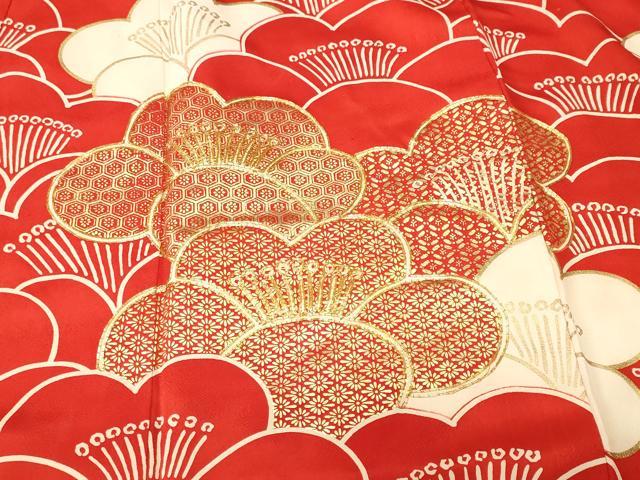 平和屋着物■豪華振袖 駒刺繍 梅尽くし 金彩 正絹 逸品 CABK4224ev