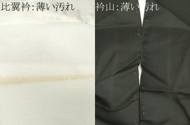 平和屋着物■豪華黒留袖 作家物 籬草花文 金彩 正絹 逸品 CABK4239ev