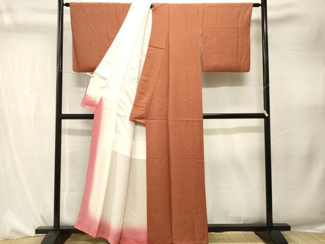 平和屋着物■江戸小紋 錨小紋柄 正絹 逸品 CABK4280ev