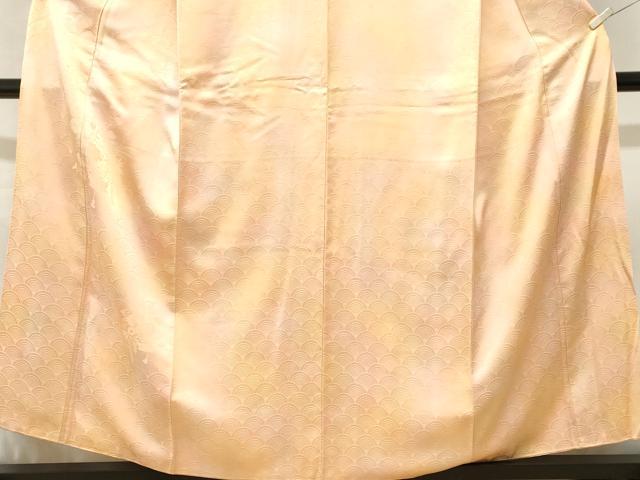平和屋着物■色留訪問着 霞青海波花地紋 やまと誂製 正絹 逸品 CABK4359ev