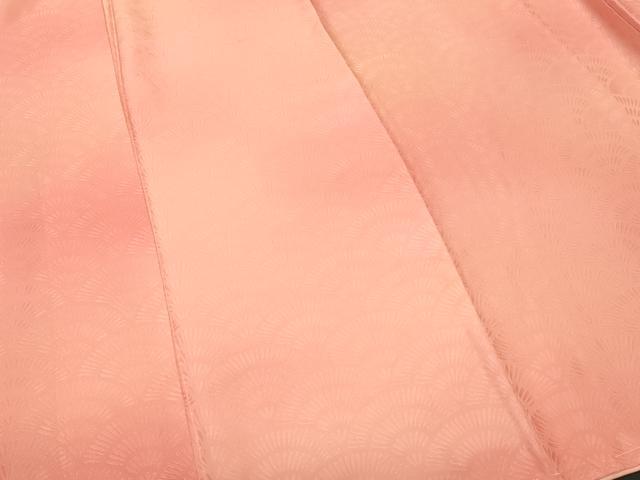 平和屋着物■上質な小紋 青海波花文 暈し染め 正絹 逸品 CABK4374ev