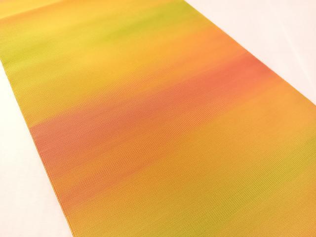 平和屋着物●爪掻き本綴れ 八寸名古屋帯 霞文 正絹 逸品 CABK4499vp