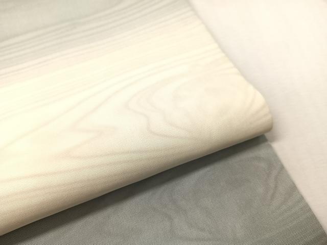 平和屋着物●塩瀬 九寸名古屋帯 作家物 杢目文様 正絹 逸品 CABK4523vp