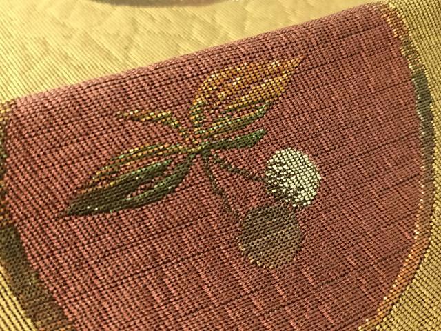 平和屋着物●本場筑前博多織 八寸名古屋帯 成り物 金糸 正絹 逸品 CABK4535vp