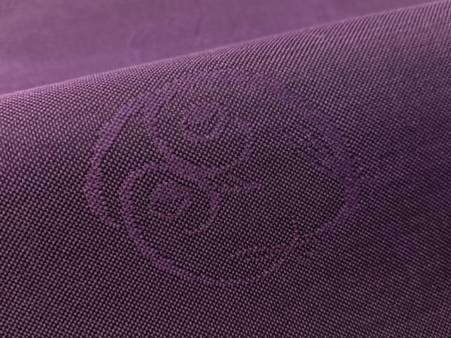 平和屋着物●六通柄袋帯 時代屋 幾何学文様 銀糸 正絹 逸品 CABK4601vp