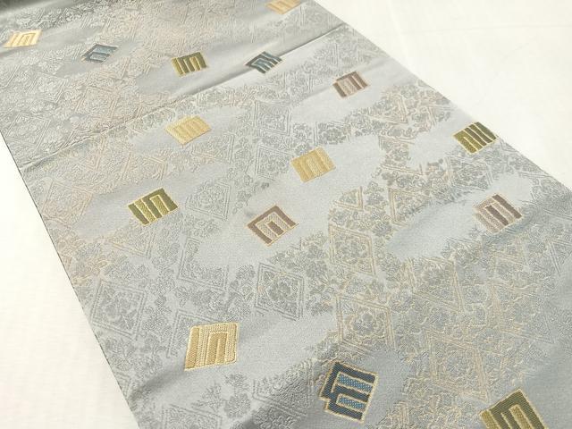 平和屋着物●つけ帯 源氏鑑 金糸 正絹 逸品 CABK4639vp