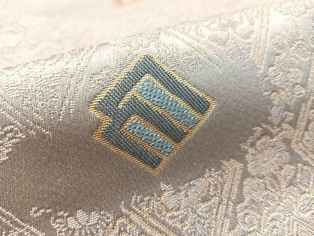 平和屋着物●つけ帯 源氏鑑 金糸 正絹 逸品 CABK4639vp
