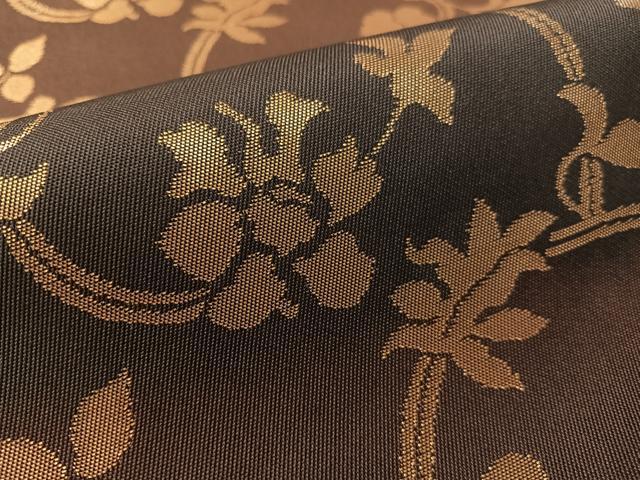 平和屋着物●全通柄 本袋帯 更紗唐草文 金糸 正絹 逸品 CABK4744vp