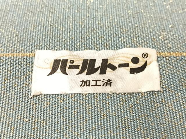 平和屋着物●爪掻き本綴れ 八寸名古屋帯 地紙霞文 金銀糸 正絹 逸品 未使用 CABK4791vp