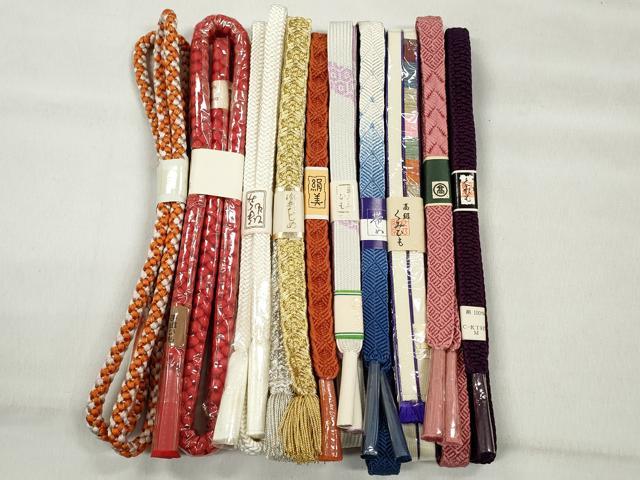 平和屋着物●和装小物 帯締め10本セット 礼装用 高麗組 唐組 笹浪組 金銀糸 高島屋扱い 逸品 未使用 CABK5096qe