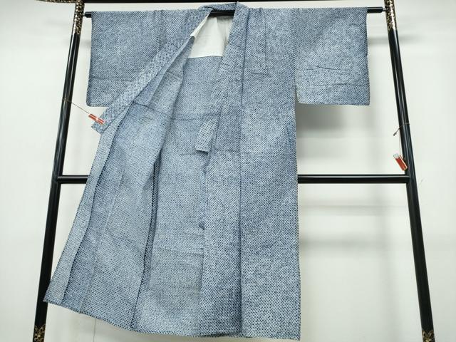 平和屋着物∴夏物 男性 浴衣 有松鳴海絞り 三浦絞り 綿 逸品 CABK5274ng