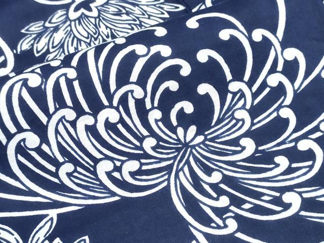 平和屋着物∴夏物 浴衣 注染 手縫い 乱菊 綿 逸品 CABK5302ng