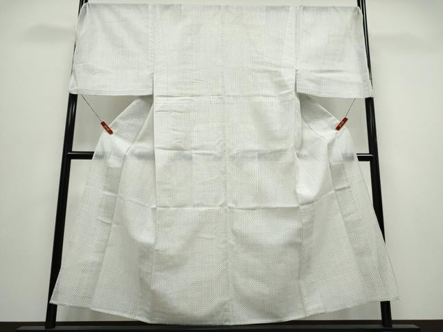 平和屋着物∴夏物 男性 小紋・浴衣兼用 絣文様 CABK5313ng