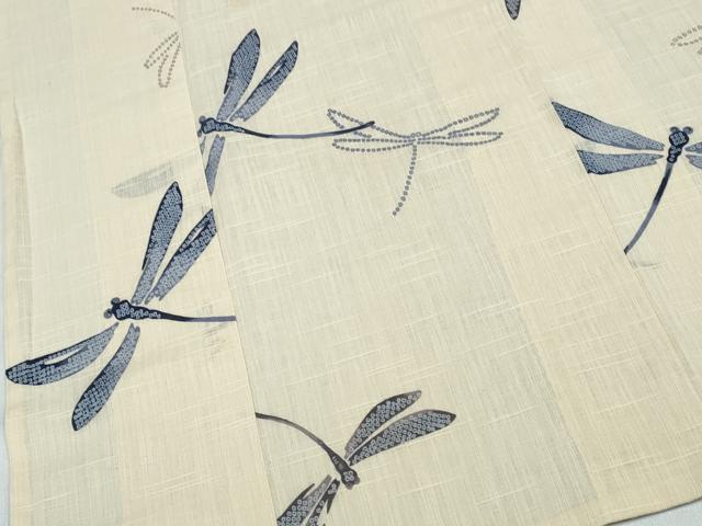 平和屋着物∴夏物 浴衣 夢工房 蜻蛉 綿 逸品 CABK5315ng