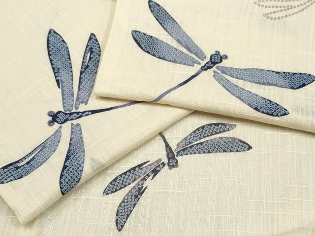 平和屋着物∴夏物 浴衣 夢工房 蜻蛉 綿 逸品 CABK5315ng