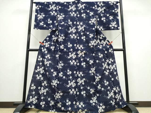 平和屋着物∴夏物 浴衣 綿絽 撫子 綿 逸品 CABK5319ng