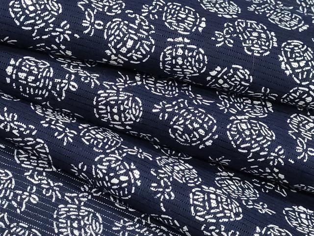 平和屋着物∴夏物 浴衣 綿絽 小槌文 綿 逸品 CABK5372ng