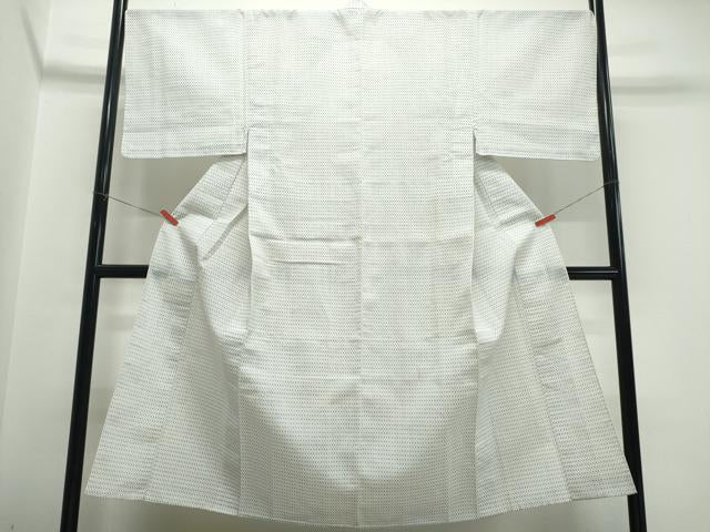 平和屋着物∴夏物 男性 小紋・浴衣兼用 格子 CABK5588ng