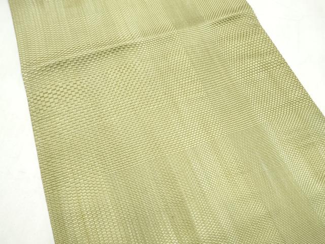 平和屋着物●本場筑前博多織 八寸名古屋帯 霞文 正絹 逸品 CABK5607hy