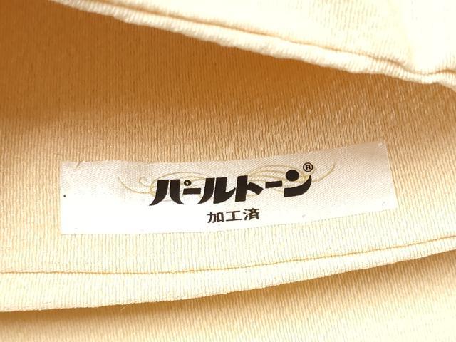 平和屋着物●京友禅作家 山科春宣 九寸名古屋帯 手描き 舞桜文 金彩 正絹 逸品 CABK5658hy
