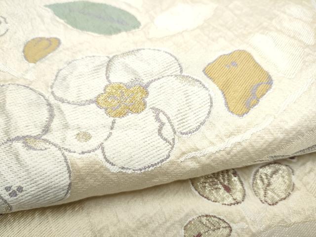 平和屋着物●六通柄袋帯 辻が花の薫 金糸 正絹 逸品 CABK5749hy