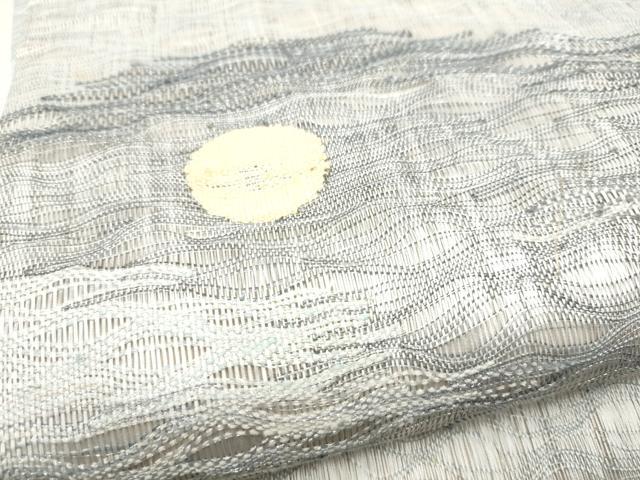 平和屋着物▽太鼓柄袋帯 スリーシーズン 春夏秋 すくい織 ラクダ シルクロード 金銀糸 ますいわ屋扱い 正絹 逸品 CABK5838hy