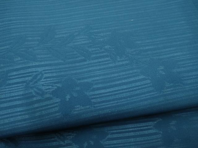 平和屋着物*夏物 九寸寸名古屋帯 枝葉文 正絹 逸品 CABK5862hy