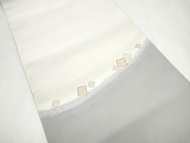 平和屋着物●西陣 爪搔き本綴れ 八寸名古屋帯 織昌みやび 清香 淡藤色 金糸 保証書付き 正絹 逸品 CABK5891hy