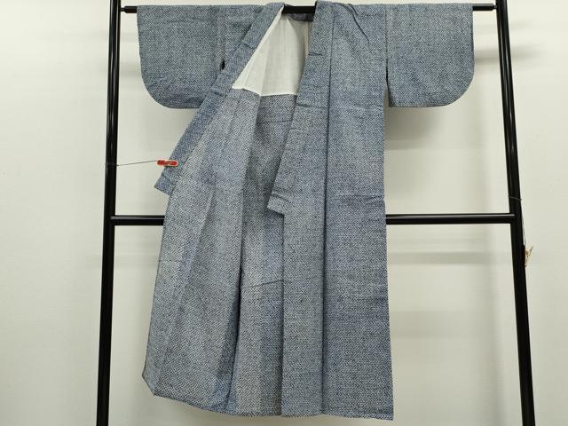 平和屋着物∴夏物 浴衣 リップル生地 霞文 綿 逸品 CABK6450ze