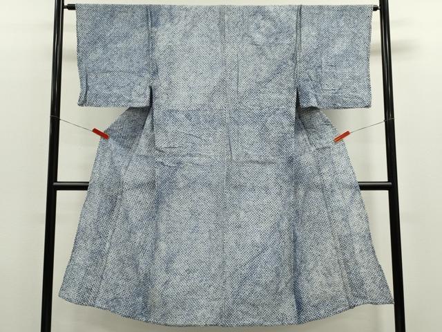 平和屋着物∴夏物 男性 浴衣 三浦絞り 綿 逸品 未使用 CABK6471ze