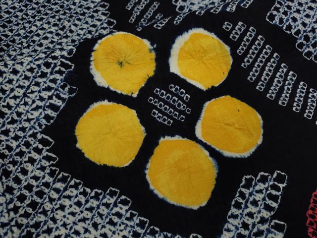平和屋着物∴夏物 浴衣 有松鳴海絞り 枝梅文 綿 逸品 CABK6479ze