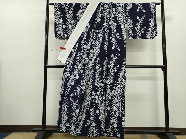 平和屋着物∴夏物 浴衣 注染 撫子 手縫い 綿 逸品 CABK6571ze