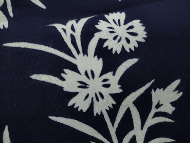 平和屋着物∴夏物 浴衣 注染 撫子 手縫い 綿 逸品 CABK6571ze