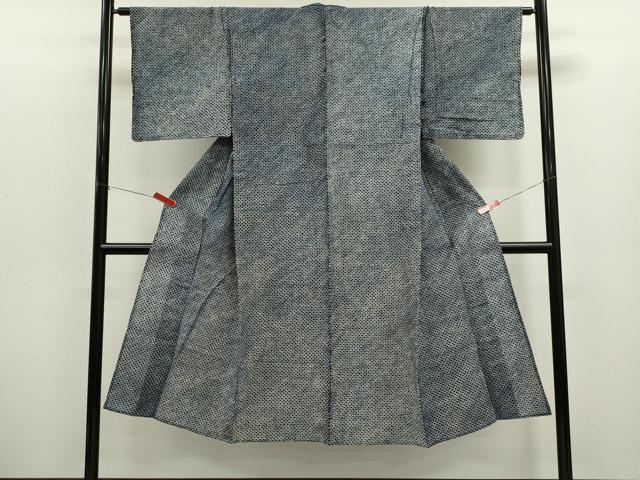 平和屋着物∴夏物 男性 浴衣 有松鳴海絞り 三浦絞り 綿 逸品 CABK6678ze