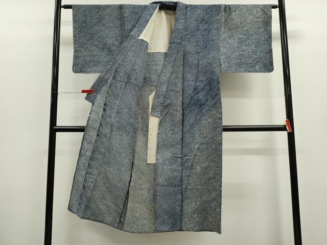 平和屋着物∴夏物 男性 浴衣 有松鳴海絞り 三浦絞り 綿 逸品 CABK6678ze