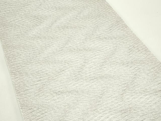 平和屋着物*夏物 全通柄 京袋帯 よろけ縞 銀糸 CABK6804rv