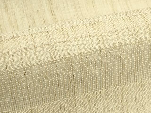 平和屋着物*夏物 九寸名古屋帯 横段文 麻 逸品 CABK6833rv
