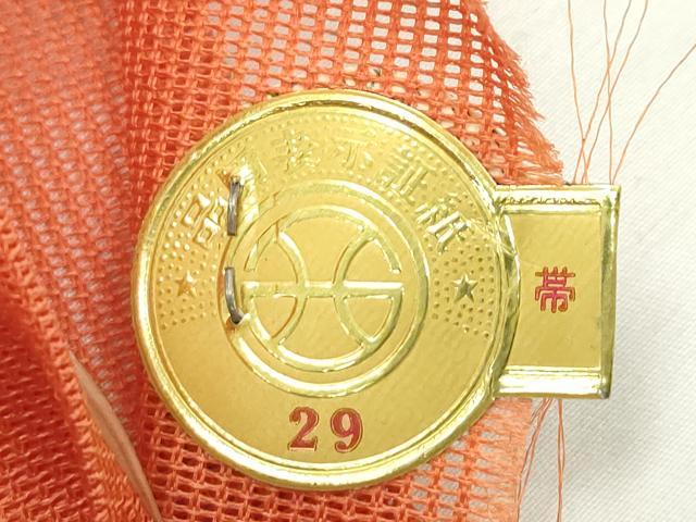 平和屋着物*夏物 西陣 まいづる謹製 六通柄袋帯 桔梗 金銀糸 証紙付き 正絹 逸品 未使用 CABK6942rv