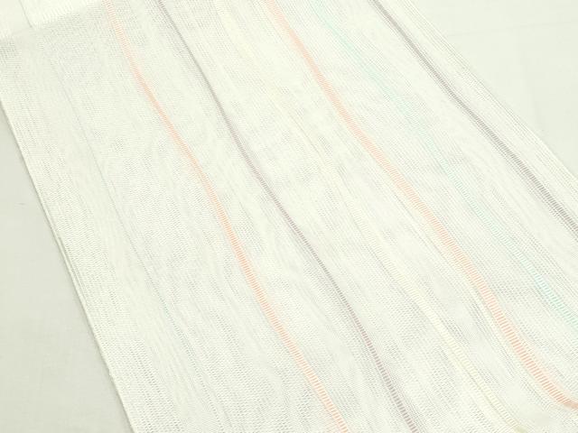 平和屋着物*夏物 八寸名古屋帯 間道 CABK6955rv