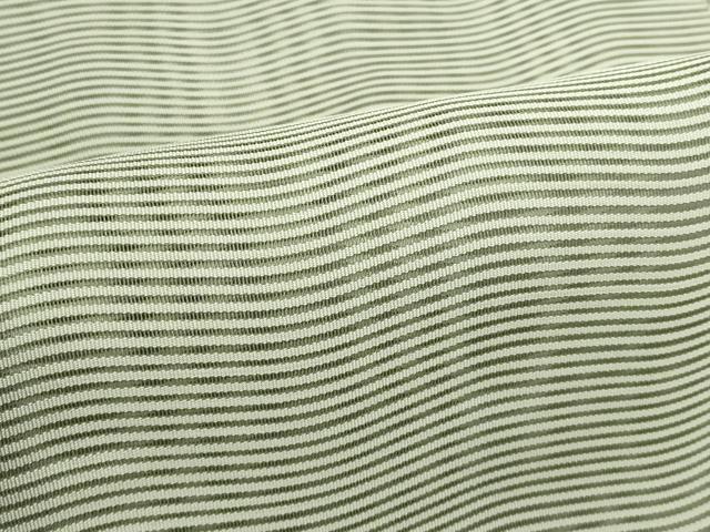 平和屋着物*夏物 八寸名古屋帯 絽綴れ よろけ縞 灰汁色 正絹 逸品 CABK7060rv