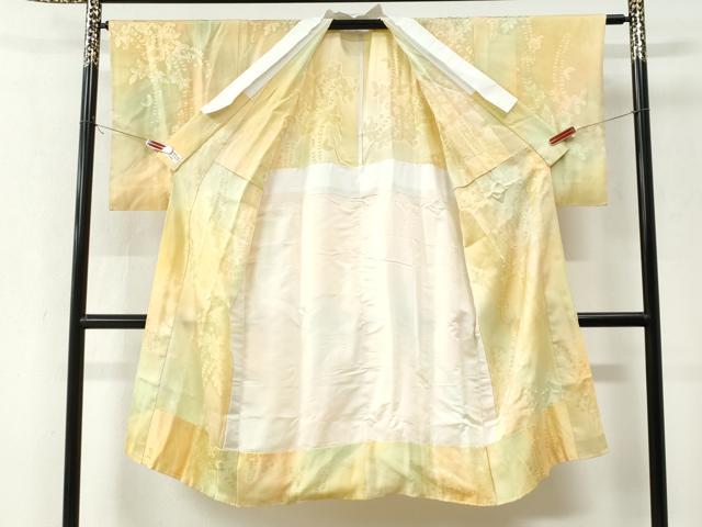 平和屋着物●長襦袢 無双仕立て 辻が花地紋 暈し染め やまと誂製 洗える着物 CABK7266yc