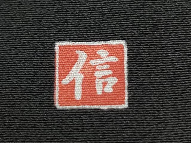 平和屋着物●豪華黒留袖 作家物 駒刺繍 扇面牡丹花車文 金彩 正絹 逸品 CABK7276yc