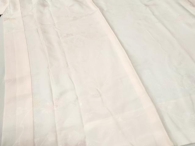 平和屋着物●長襦袢 無双仕立て 選m,苑枝梅地紋 暈し染め 正絹 逸品 未使用 CABK7312yc